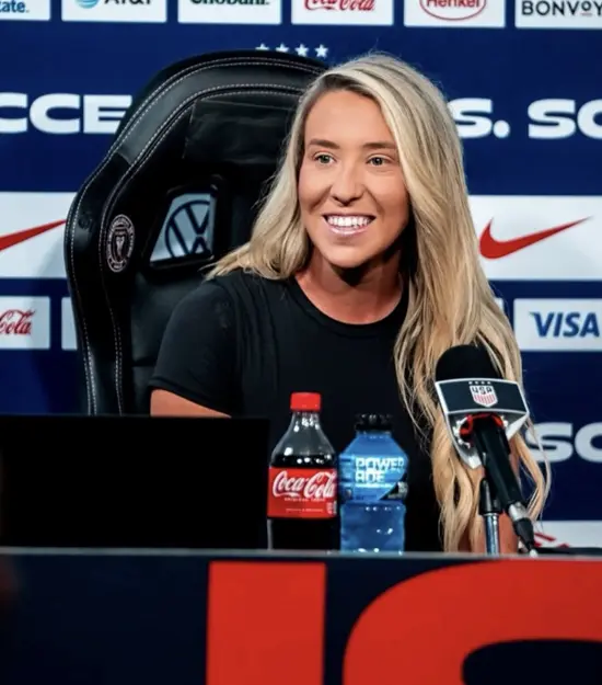 Coach Speaking at Event